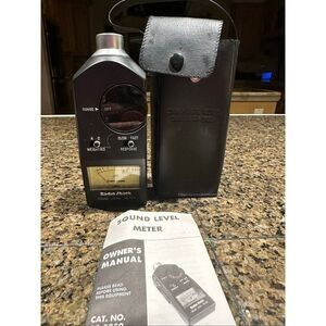 Radio Shack Sound Level Meter. Model 33-2050